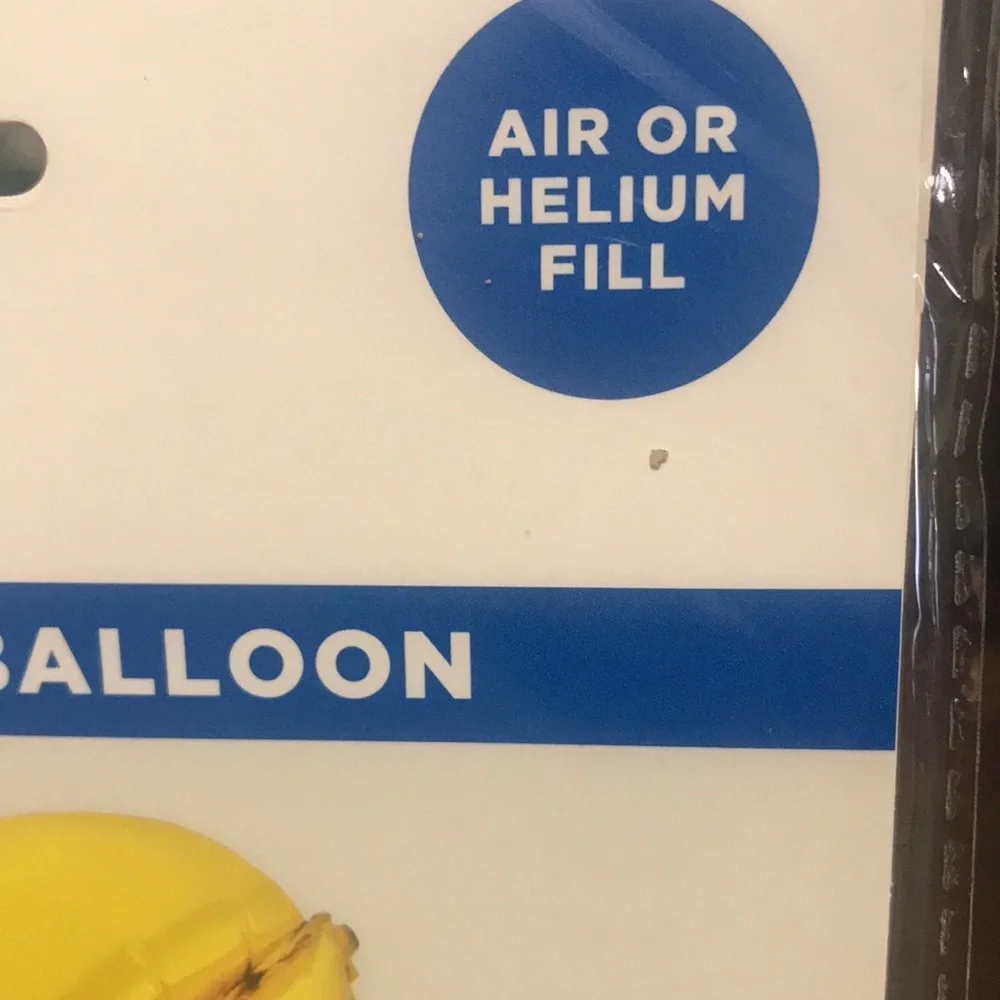 NIP Giant 6-pc Gold Foil Balloons